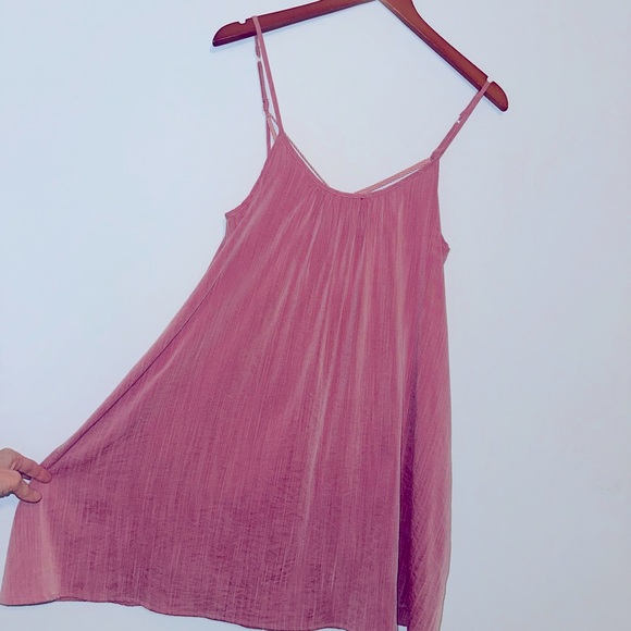 Hem and Thread Swing Dress - Picture 4 of 6